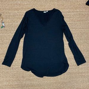 Gap Maternity - black v-neck sweater.